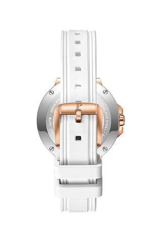 Jacques Philippe Beyaz Silikon Kadın Kol Saati Jpqls457420 Swiss Made