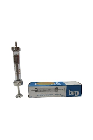 Birgi Paslanmaz Çelik Cam Şırınga 2 ML