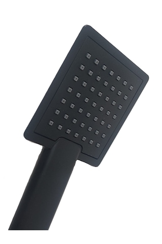 Armoni Siyah Kare El Duşu Duş Başlığı - Functional Hand Shower Siyah