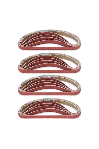 Ximistore9 20 Adet 330x10mm 80 Zımpara Bandı, Zımpara Makinesi İçin Değiştirme Aracı, Dayanıklı Ve Homojen Zımparalama