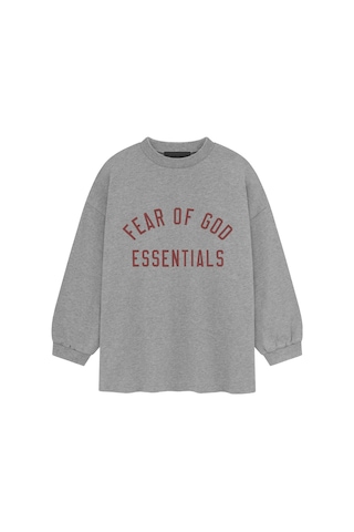 No Fear Çocuk Polar Bedenli Sweatshirt Koyu Gri
