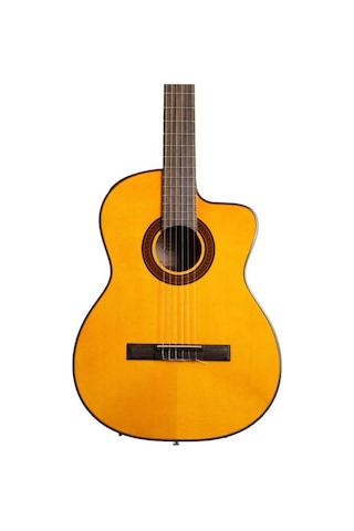 Takamine Gc3Ce-Nat Elektro Klasik Gitar Kılıf + Jack + Pena