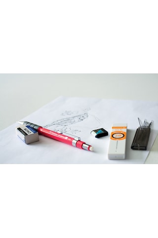 Tombow Sh-300 Grip 0.7 Uçlu Kalem Bordo
