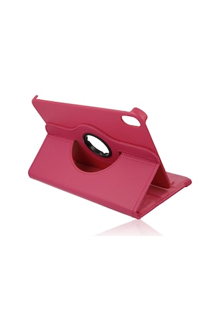 Newface - 535 - iPad Uyumlu Mini 6 Kılıf 360 Tablet Deri Kılıf - Csmo-tex - - Pembe