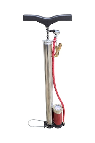 Fixonic B.h.d Bhd00324 T Saplı Saatli Krom Hava El Pompası 60cm