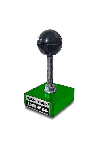 Magnethink Şase-mag Güçlü Manyetik Kaynak Makinesi Şase Topraklama Akım Kablo Tutucu Mıknatısı Şasemag - Yeşil 1 Adet