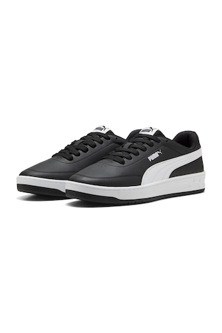 Puma Court Classic Clean Siyah Kadın Sneaker Siyah-beyaz