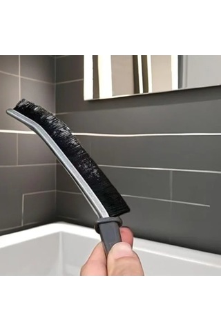 2'li Dar Alan Temizleme Fırçası Seti, Mutfak Ve Banyo İçin Açık Ahşap