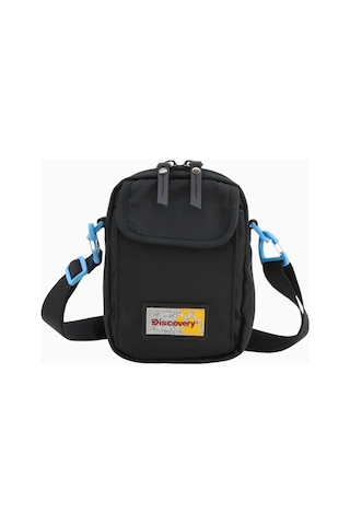 Discovery Icon Rfıd Korumalı Sürdürülebilir Utility 1l Kapasiteli Unisex Omuz Çantası Siyah 3