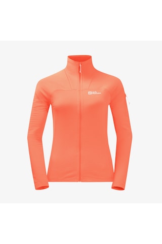 Jack Wolfskin Prelight Fz Kadın Turuncu Eşofman Üstü - 1710981 Turuncu