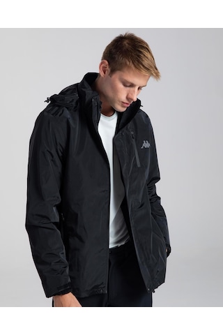Kappa Pure Erkek Siyah Regular 3-in-1 Mont
