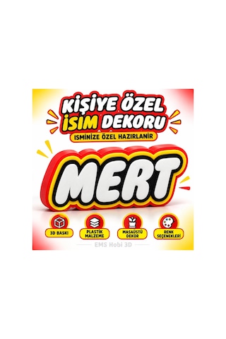 Kişiye Özel Lego İsim Dekoru