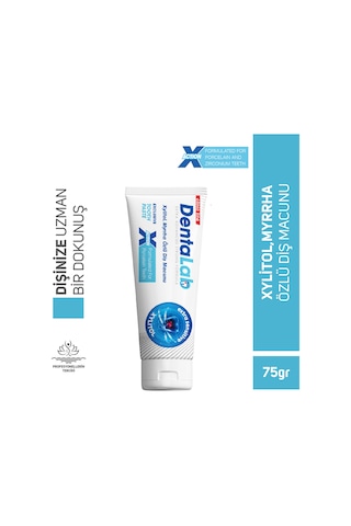 Dentalab Xylitol Myrrha Özlü Diş Macunu 75 G