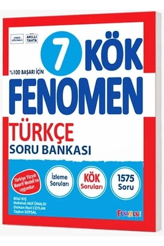 Fenomen Okul 2027 7. Sınıf Türkçe Kök Soru Bankası Maarif Model