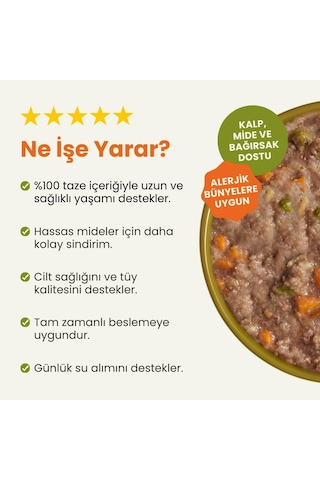 Kito Fresh Tavuk Etli Köpek Yemeği%100 Taze İçerikli Mama 250 Gr