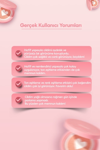 Ton Eşitleyici Pembe Bazlı Güneş Koruyucu Cushion A'pıeu Pure Block Tone-up Sun Cushion Spf50+pa++++
