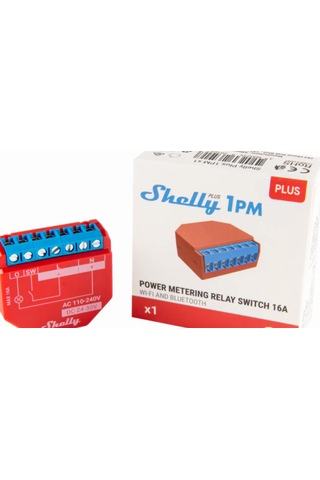 Shelly Plus 1pm1kanallı Wifi Enerji Ölçer Akıllı Ev Anahtarı Röle