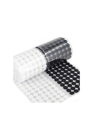 Pazly Siyah 25mm Kendinden Yapışkanlı Kapatma Bandı Disk, Çok Amaçlı Yapışkan Bant