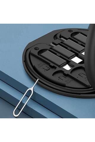 Buffer Buffer 60w Destekli Kablo Kutusu Seyahat Kablo Seti 5'i 1 Arada Usb Type-c Şarj Kablosu Seti - 8684003012424