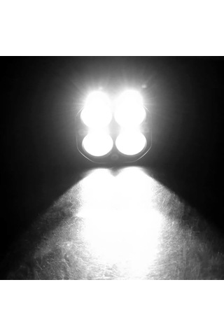 Baja Style 7.7 Cm Beyaz Xhp50 Led Spot Projektör Çalışma Lambası Off Road Spot Sel Kombo Delici Yayıcı Işık Çubuğu Pod Araç Motorsiklet Işıkları Yardı