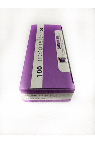 Meso Relle Mezoterapi İğnesi 6 MM 30 G 100'lü