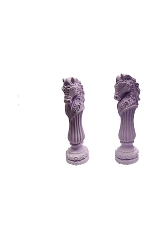 Tahtakale Toptancı Silikon 3d Çizgili At Figürlü Kalıp Taş Tozu Mum Ve Sabun Yapım Kalıbı 12 Cm