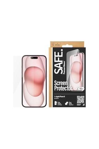 Apple iPhone 15 Uyumlu Ultra-wide Fit Çerçeve Aparatlı Tam Koruma Ekran Koruyucu
