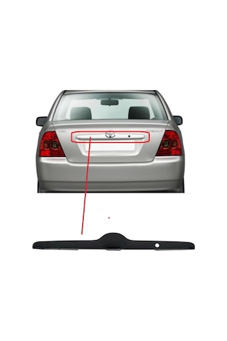 Toyota Corolla Bagaj Kapağı Kaplama Çıtası 2002-2006