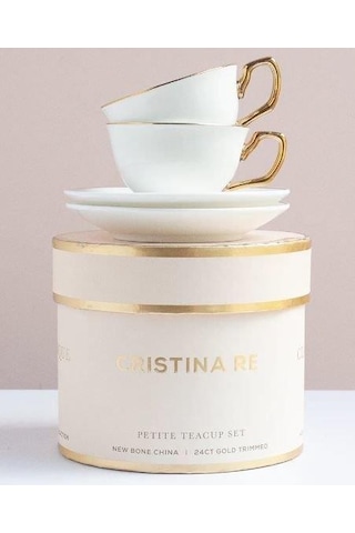 Cristina Re Fildişi 2 Li Kahve Fincanı Çok Renkli