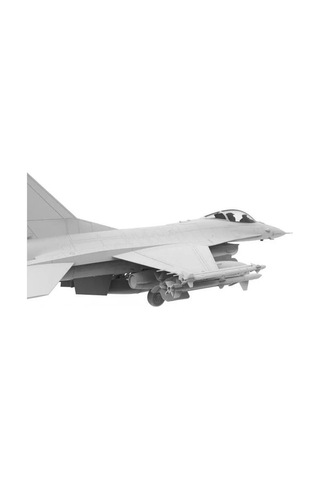 Kinetic K48100 1/48 Ölçek, F-16a Mlu Nato Viper Savaş Uçağı, Plastik Model Kiti-56354