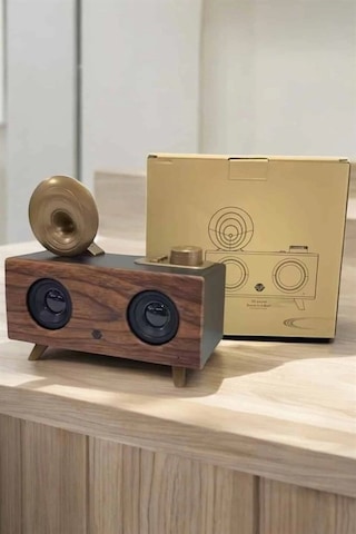 Znv Zenvia Mey İthalat Nostaljik Görünümlü Bluetooth Bağlantılı Speaker Znv2025 Cmn
