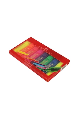 Faber-castell Fosforlu Kalem 8 Li Set Çok Renkli