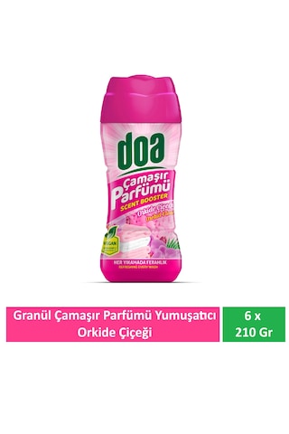Doa Granül Çamaşır Parfümü & Çamaşır Yumuşatıcı Orkide Çiçeği 6 X 210 Gr 6'lı Set