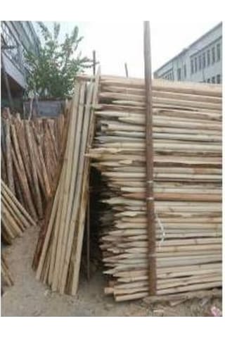 10 Adet 5-7 Cm Ahşap Direk 150 Cm Ahşap Direk Çit Direği
