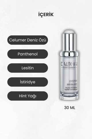 Karma Ve Olgun Cilt Için Gözenek Sıkılaştırıcı Ve Yağ Dengeleyici Oyster Konsantre Pipet - 56970247