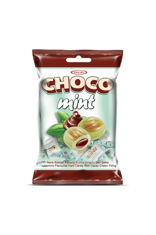 Tayaş Choco Mint Nane Aromalı Kakao Krema Dolgulu Sert Şeker 1 KG