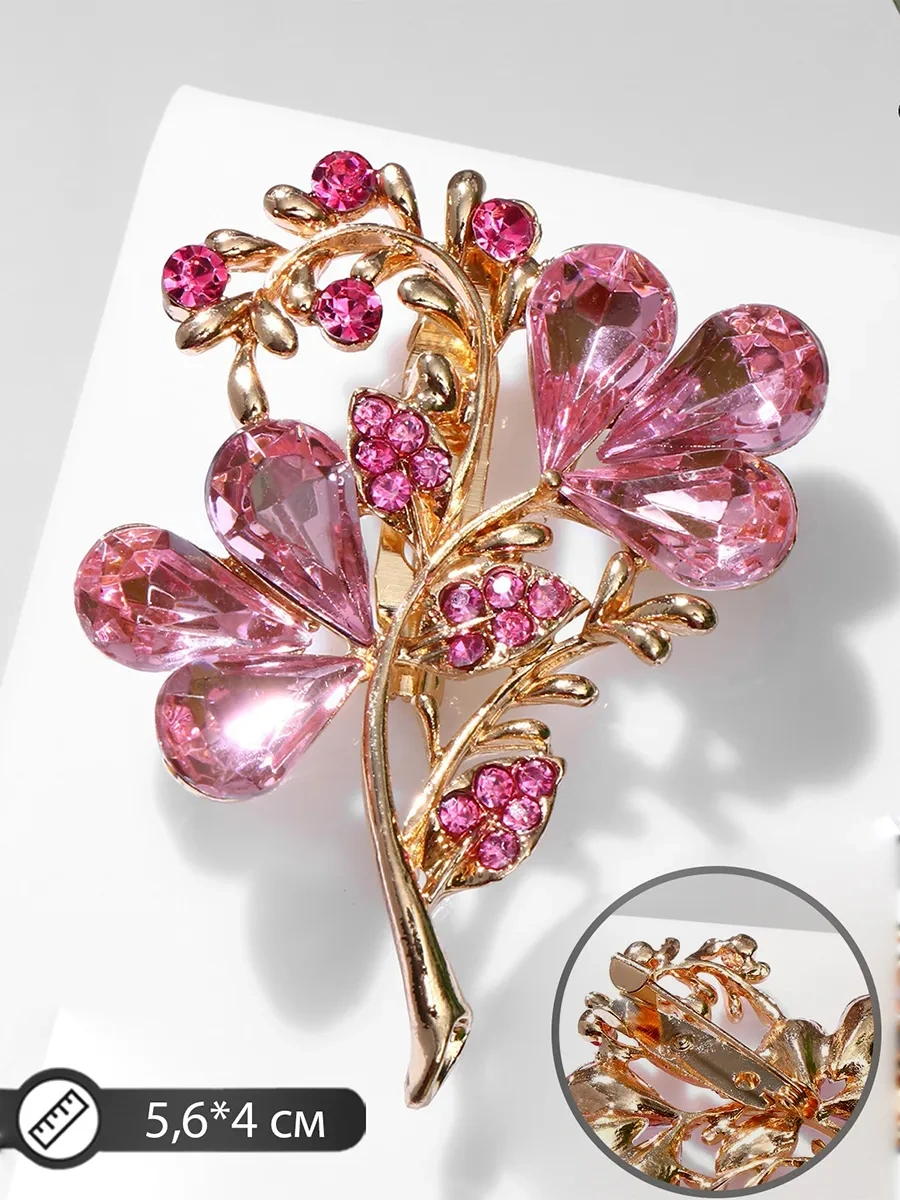 Queen Fair Elbise İçin Kadın Şık Broş 175351642 Pembe