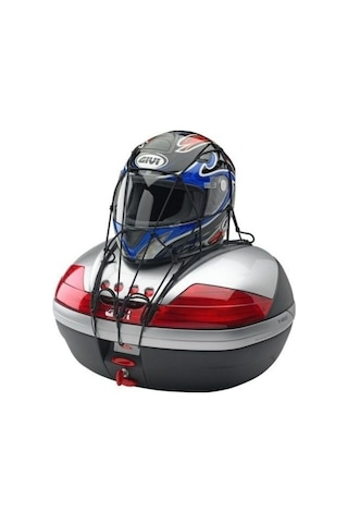 Motosiklet Bagaj Filesi Ahtapot 16 Gözlü Motor Kask Bağlama Eşya Taşıma Filesi Çok Renkli