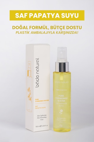 Papatya Suyu Saç Toniği %100 Doğal Ve Saf 100 Ml