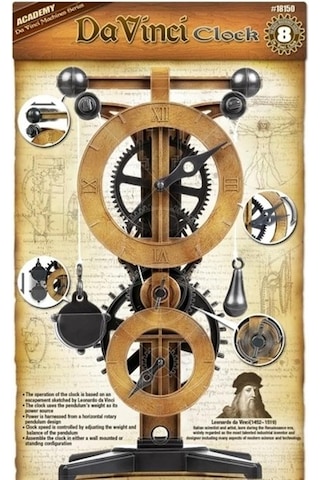 Academy 18174 Da Vinci Saat Tasarımı, Plastik Model Kiti-49111