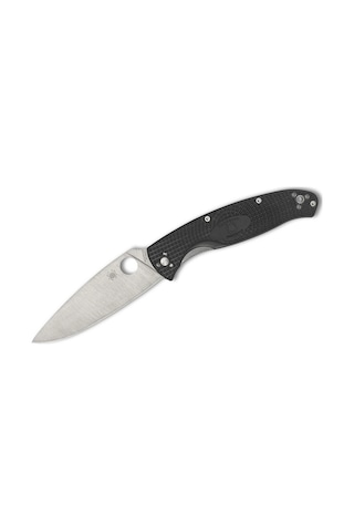 Spyderco Resilience Black Lightweight Plainedge Kamp Çakı Siyah