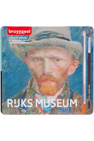 Bruynzeel Ruks Museum Aquarell Suluboya Kalemi 24 Renk N 63013024