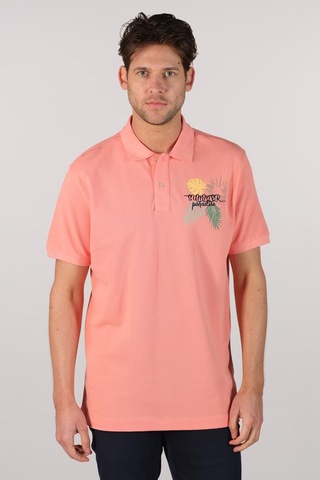 AR-MA Arma Erkek Büyük Beden Polo Yaka Tişört Y22374869001 Pembe