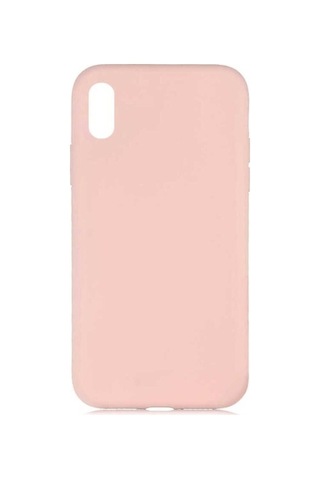 Apple Uyumlu iPhone X Kılıf Zore Lsr Lansman Kapak Pembe Açık
