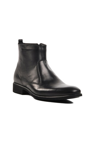 Siyah Hakiki Deri Erkek Bot 00705 M Siyah