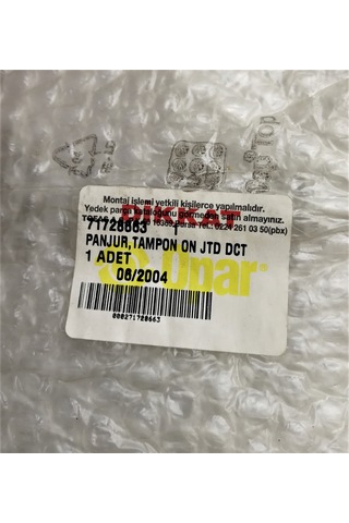 ÖN TAMPON ALT IZGARASI 01--06 DUCATO BOXER JUMPER 71728663
