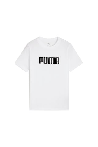 Puma Essentıals Logo Genç Tişört 688340 02 Beyaz