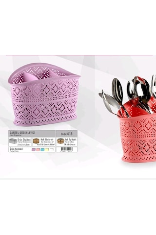 Dantel Düzenleyici / Lace Organize Gri