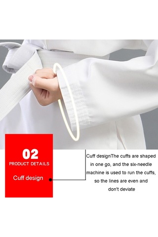 Sones Çocuk Yetişkin Pamuklu Erkek Ve Kadın Tekvando Giyim Eğitim Üniformaları Artı Bar Mavi