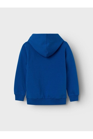 Name It Among Us Baskılı Kapüşonlu Sweatshirt-erkek Çocuk-günlük Mavi
